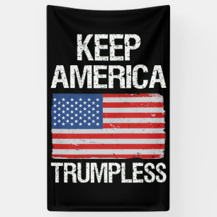Behalt Amerika: Trumpless III Banner