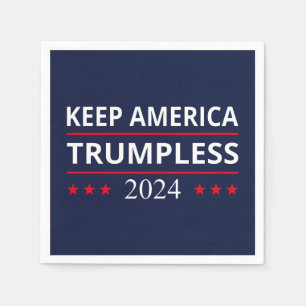 Behalt Amerika: Trumpless VII Serviette