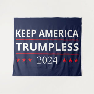 Behalt Amerika: Trumpless VII Wandteppich