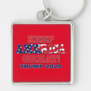 Behalt Amerika wieder groß Trump 2020 Schlüsselanhänger