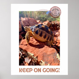 Behalt auf dem Weg zur Inspirationscoddiwoming-Tor Poster