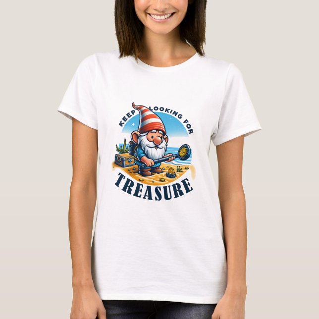Behalt auf Schatzsuche T-Shirt (Vorderseite)