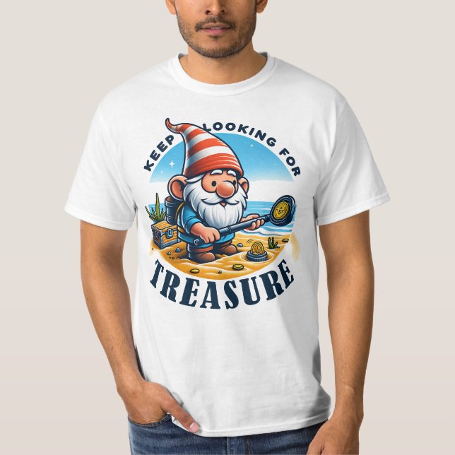 Behalt auf Schatzsuche T-Shirt (Vorderseite)