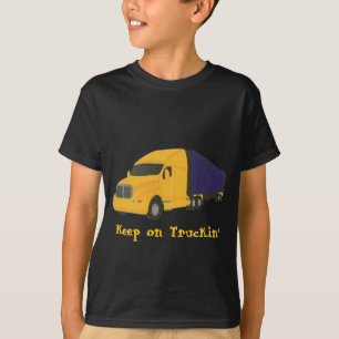 Behalt auf Truckin', LKW auf T - Shirt