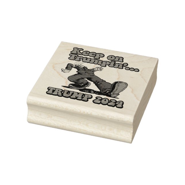 Behalt auf Trumpin Gummistempel (Stempel)