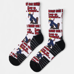 Behalt auf Trumpin! Socken