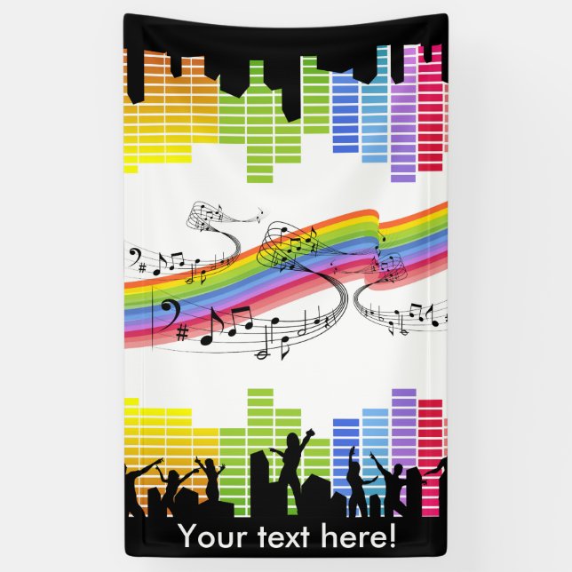 Behalt beim Tanzen Banner (Vertikal)