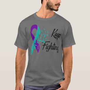 Behalt Bekämpfen von Multibbon Psychische Gesundhe T-Shirt