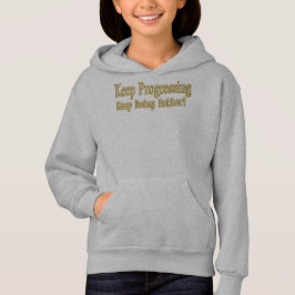 "Behalt, besser zu werden!" Niedliches Design. Jet Hoodie