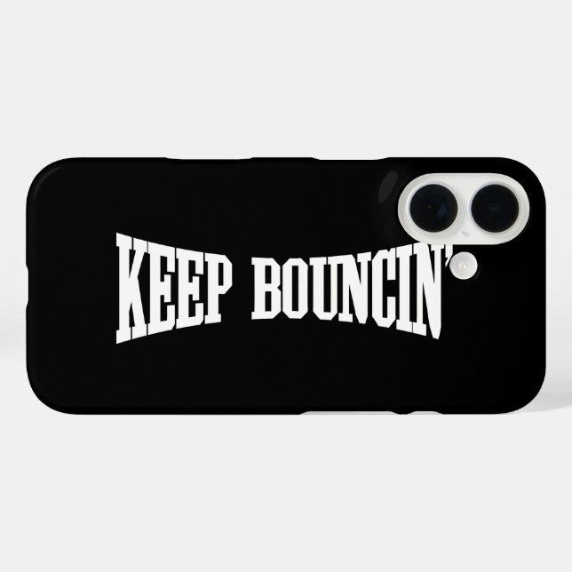 Behalt Bouncin' Case-Mate iPhone Hülle (Rückseite (Horizontal))