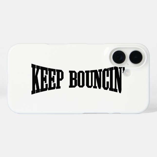 Behalt Bouncin' Case-Mate iPhone Hülle (Rückseite (Horizontal))