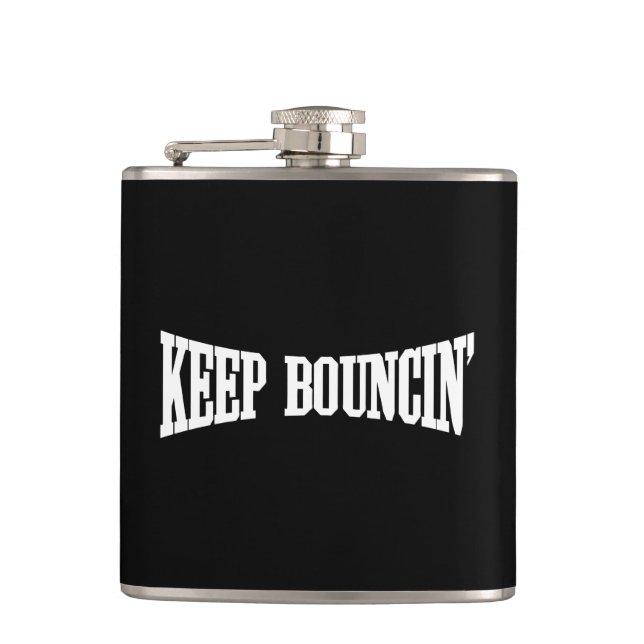 Behalt Bouncin' Flachmann (Vorderseite)