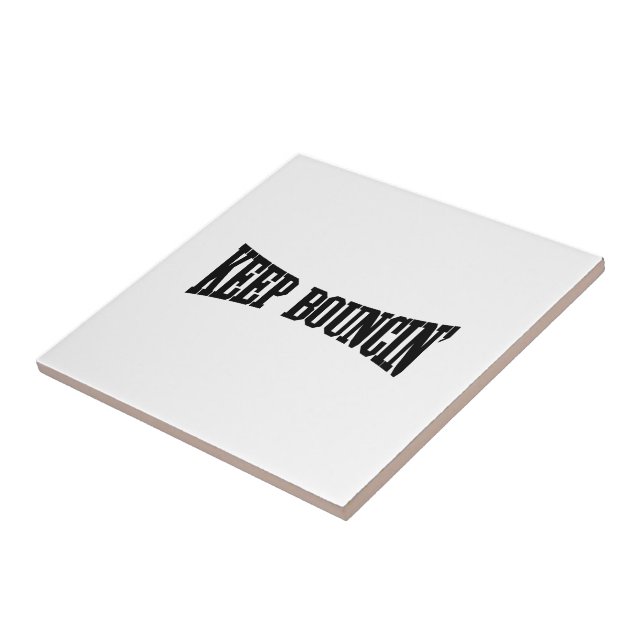 Behalt Bouncin' Fliese (Seite)