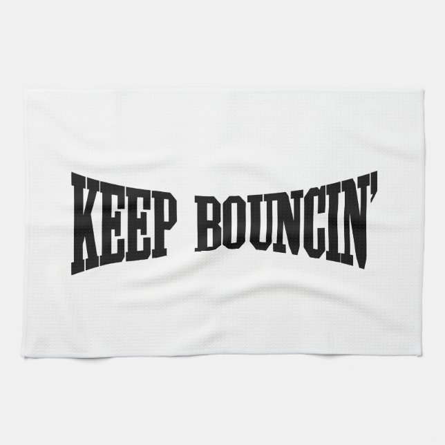 Behalt Bouncin' Geschirrtuch (Horizontal)