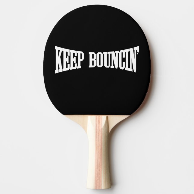 Behalt Bouncin' Tischtennis Schläger (Vorderseite)