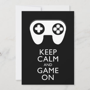 BEHALT CALM AND GAME ON - Game Pad