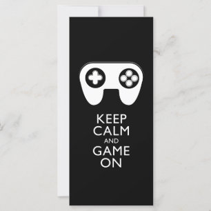 BEHALT CALM AND GAME ON - Game Pad