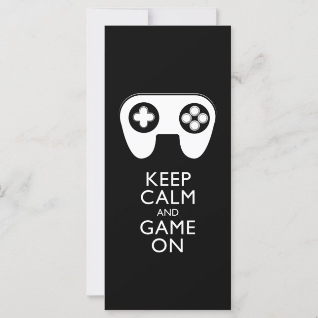 BEHALT CALM AND GAME ON - Game Pad (Vorderseite)