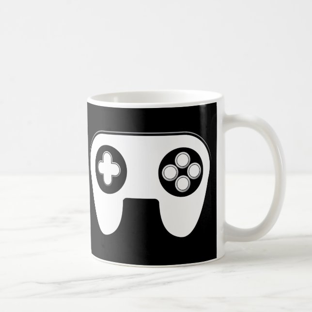 BEHALT CALM AND GAME ON - Game Pad Tasse (Rechts)