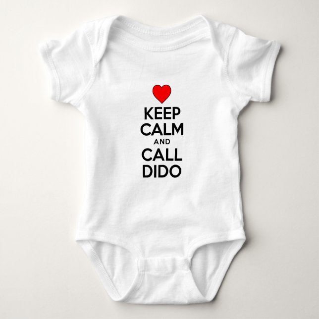 Behalt Calm Call Dido Baby Strampler (Vorderseite)