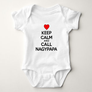 Behalt Calm Call Nagypapa Baby Strampler