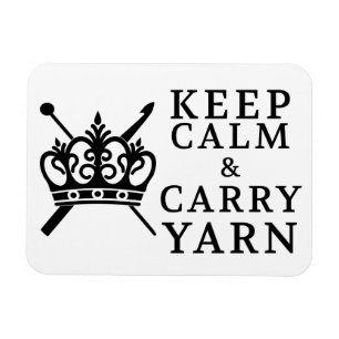 Behalt Calm Carry Yarn Magnet