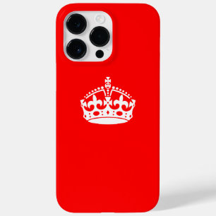 BEHALT CALM CROWN auf Red Customize This! Case-Mate iPhone 14 Pro Max Hülle