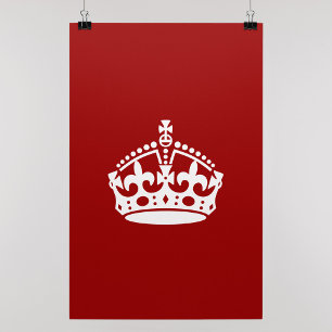 Behalt Calm Crown Poster