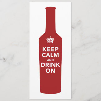 Behalt Calm & Drink 30. Geburtstagsfeier Party Ein Einladung
