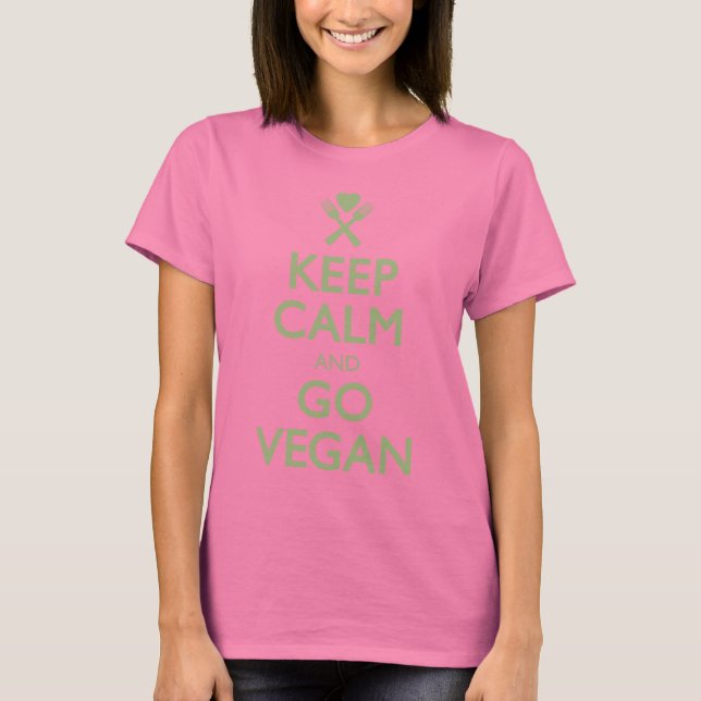 Behalt Calm Go Vegan T-Shirt (Vorderseite)