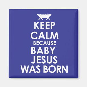 Behalt Calm-Jesus Magnet