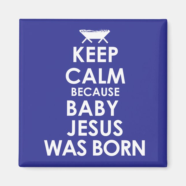 Behalt Calm-Jesus Magnet (Vorne)