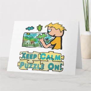 Behalt Calm Jigsaw Puzzle Karte