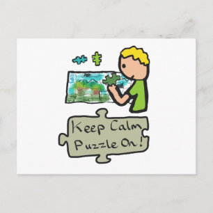 Behalt Calm Jigsaw Puzzle Postkarte