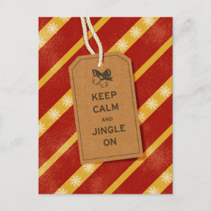 Behalt Calm & Jingle on Postkarte
