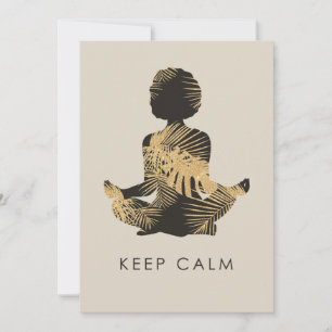 Behalt Calm Karte