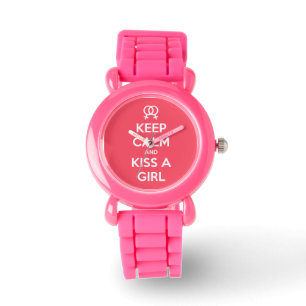 Behalt Calm & Kiss a Girl Watch Armbanduhr
