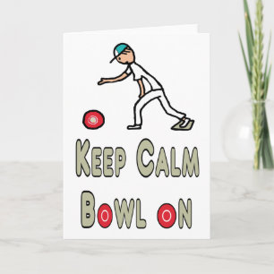 Behalt Calm Lawn Bowls Karte