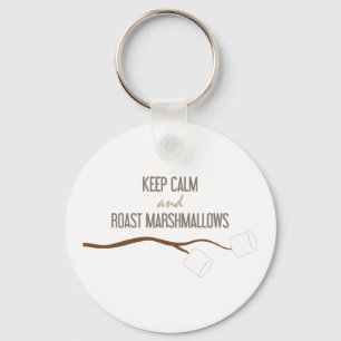 Behalt Calm Marshmallows Schlüsselanhänger