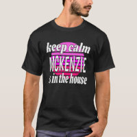 Behalt Calm Mckenzie ist im Haus Mckenzie Name