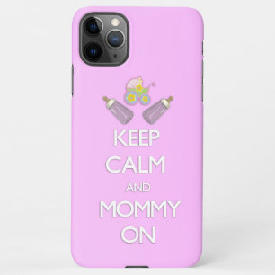Behalt Calm Mommy Pink iPhone Case iPhone 11Pro Max Hülle