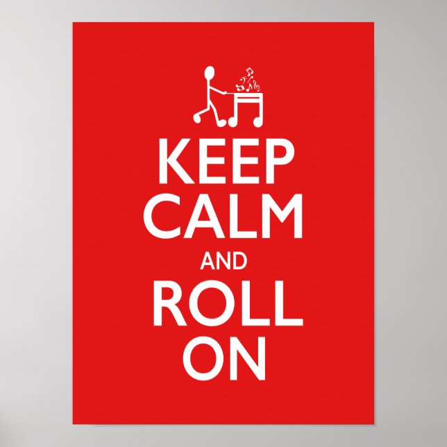 Behalt Calm - Musikposter Poster (Vorne)