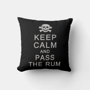 Behalt Calm & Pass Das maßgeschneiderte Kissen Rum