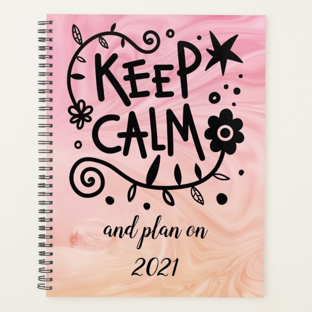 Behalt Calm Planner Planer (Vorderseite)