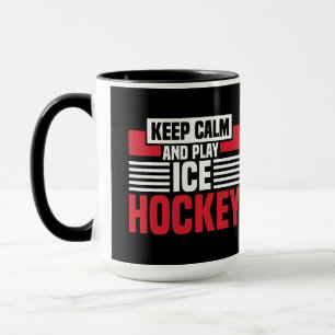 Behalt Calm Play Hockey Tasse