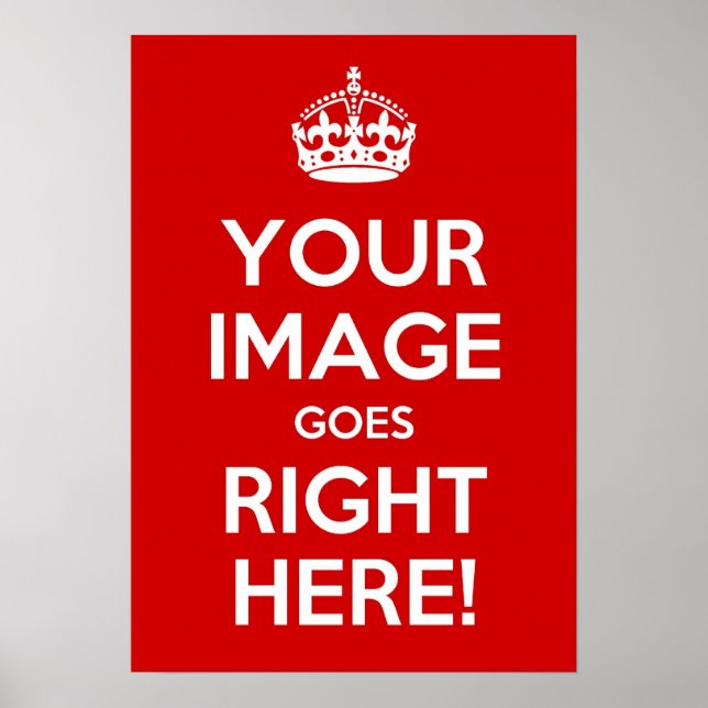 Behalt Calm Poster (Vorne)