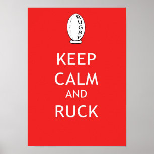 Behalt Calm & Ruck Poster