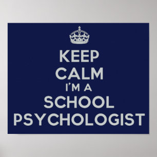 Behalt Calm School Psychologist's Office Poster
