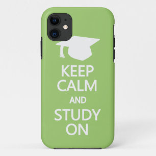 Behalt Calm & Study On custom iPhone case