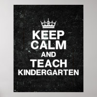 Behalt Calm Teach Kindergarten Klassenzimmer Poste
